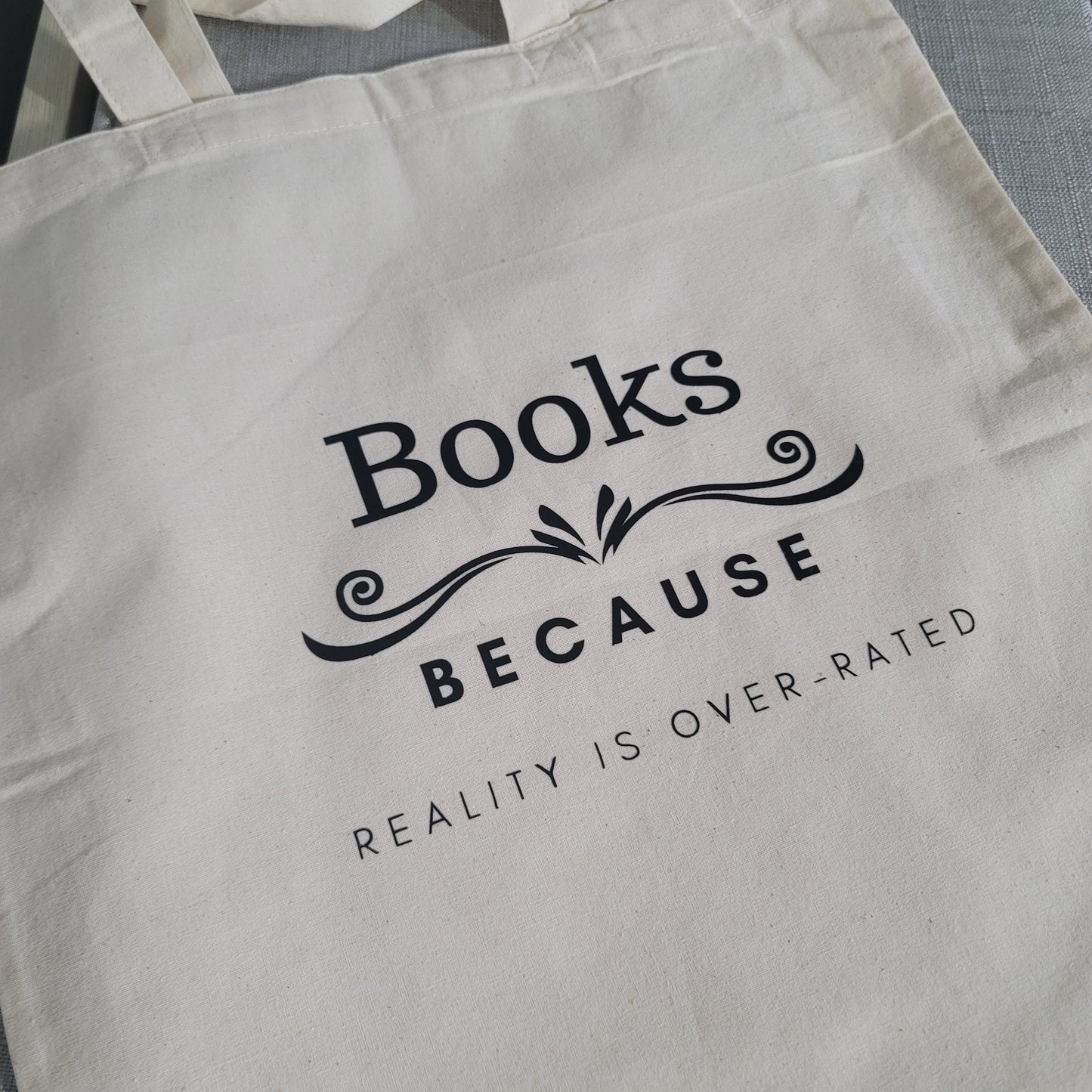 Customized Tote Bag -Reality Over-rated