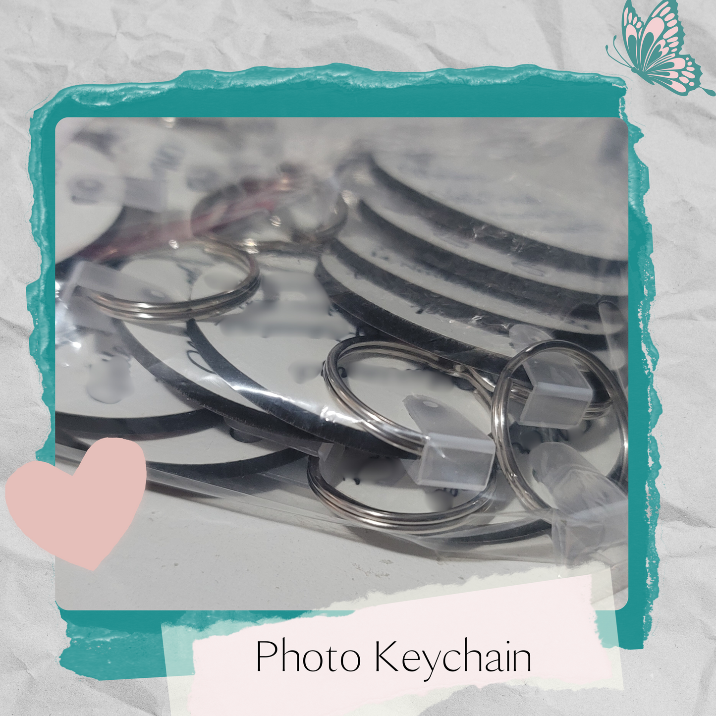 Set of 12 Double-sided Keychains