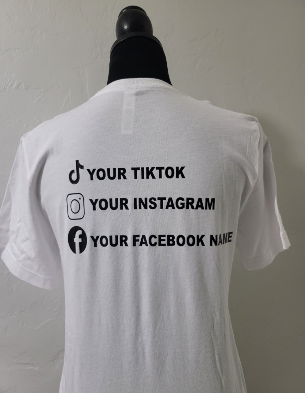 Social Media Promotional T-Shirt