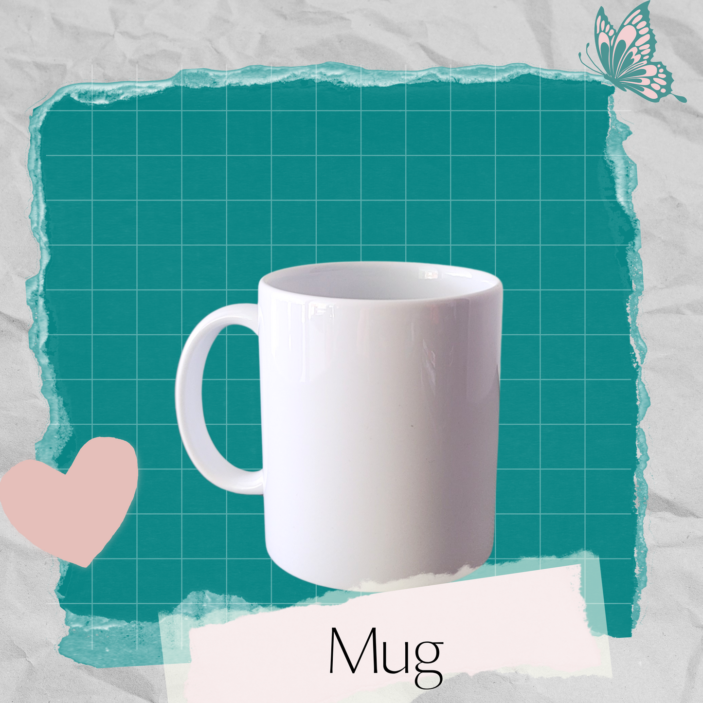 11 oz Custom White Mugs