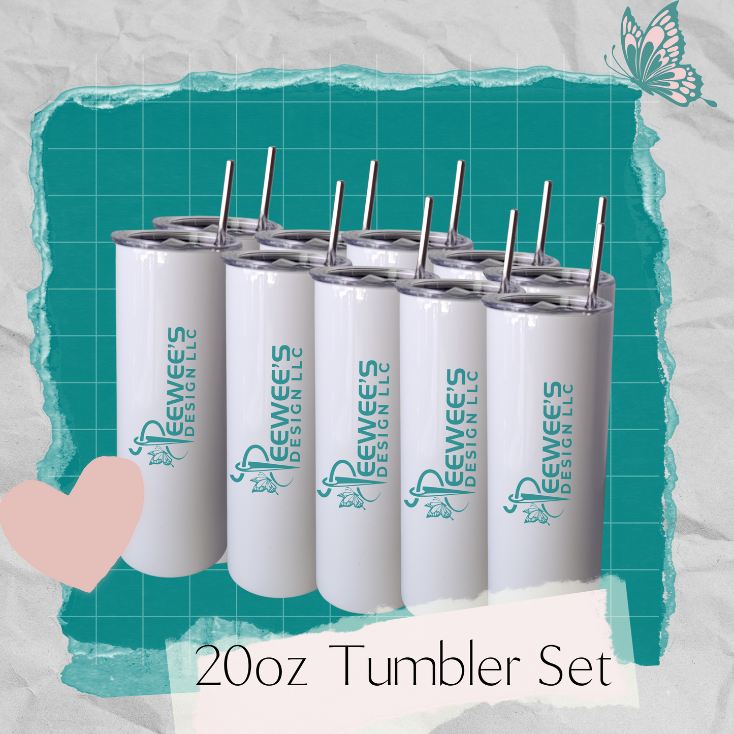 Custom Promotional Tumbler 20oz Cup