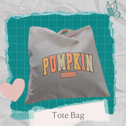Tote Bag Pumpkin Season