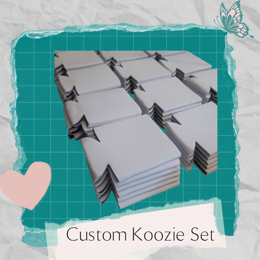 Custom Koozie Set